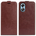 Per OPPO A17 R64 Custodia per telefono in pelle con vibrazione verticale Texture, For OPPO A17