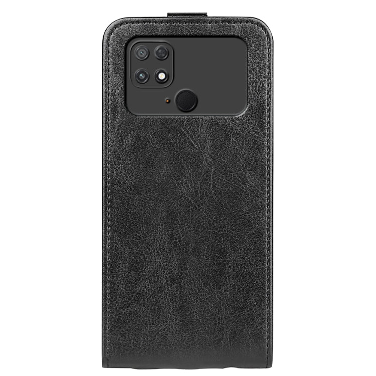 Per Xiaomi Poco C40 R64 Custodia per telefono in pelle con vibrazione verticale Texture, For Xiaomi Poco C40