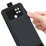 Per Xiaomi Poco C40 R64 Custodia per telefono in pelle con vibrazione verticale Texture, For Xiaomi Poco C40