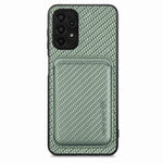Custodia per telefono magnetica Magsafe in pelle in fibra di carbonio, For Samsung Galaxy A14 5G, For Samsung Galaxy A04 4G, For Samsung Galaxy A13 4G, For Samsung Galaxy A13 5G