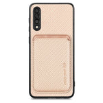 Custodia per telefono magnetica Magsafe in pelle in fibra di carbonio, For Samsung Galaxy A22 4G, For Samsung Galaxy A22 5G, For Samsung Galaxy A32 5G, For Samsung Galaxy A50