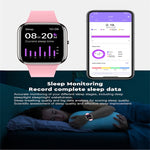 Y9 Pro Smart Watch con schermo a colori da 1,85 pollici, supporta il monitoraggio della frequenza cardiaca / monitoraggio della pressione sanguigna