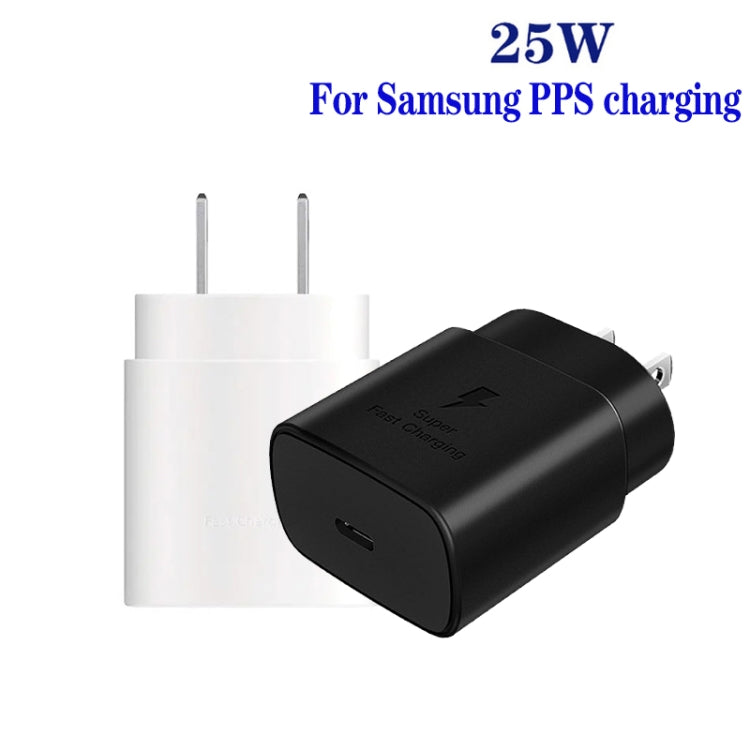 Caricabatterie 25W PD PPS USB-C per Samsung e smartphone