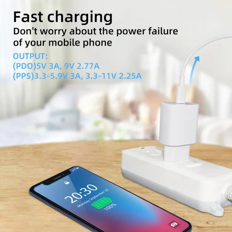 Caricabatterie 25W PD PPS USB-C per Samsung e smartphone