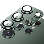 Per Samsung Galaxy S23 Ultra 5G ENKAY Hat-Prince AR Pellicola per obiettivo della fotocamera in vetro temperato antiriflesso in lega di alluminio
