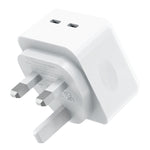 NORTHJO NOGAN3502 GaN PD PPS 35W Dual USB-C/Type-C Caricatore rapido da parete, EU Plug, UK Plug