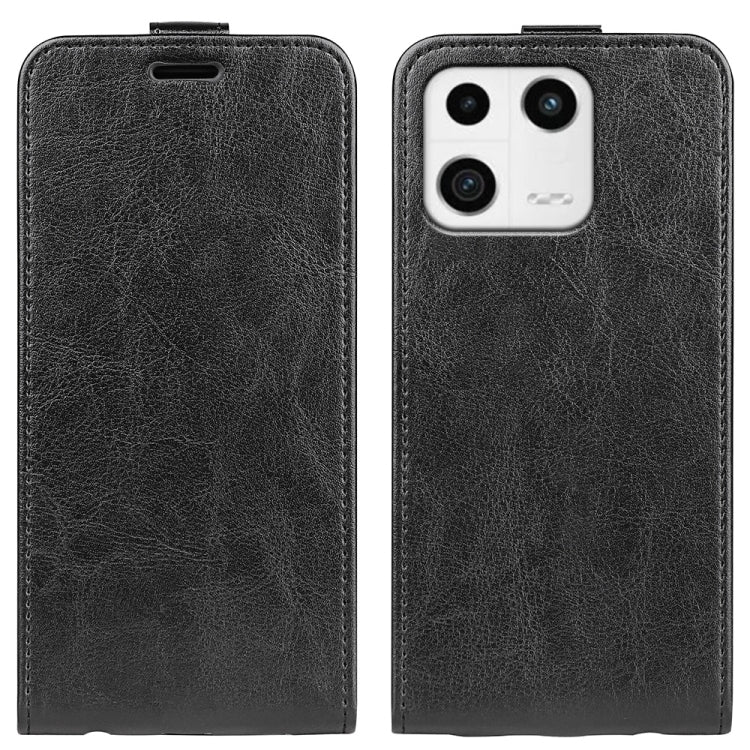 Per Xiaomi 13 R64 Custodia per telefono in pelle con vibrazione verticale Texture, For Xiaomi 13