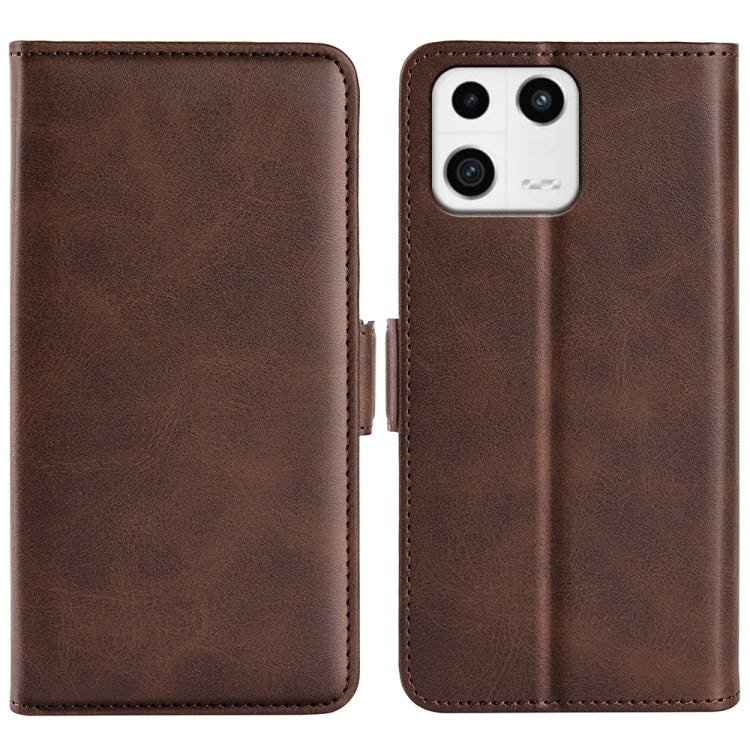 Per Xiaomi 13 Custodia per telefono in pelle con vibrazione orizzontale con fibbia magnetica a doppio lato, For Xiaomi 13