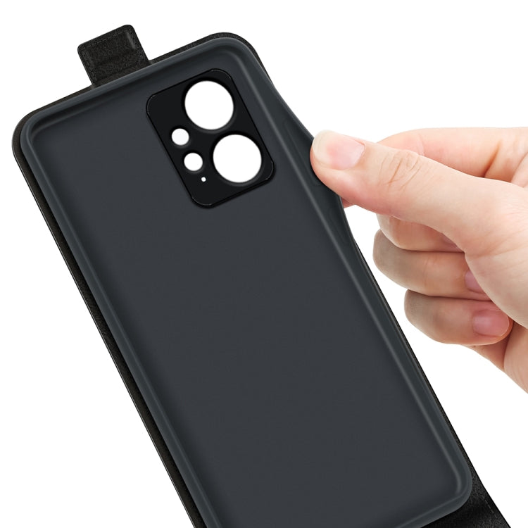 Per Xiaomi Redmi Note 12 4G Global R64 Custodia per telefono in pelle con vibrazione verticale, For Xiaomi Redmi Note 12 4G Global