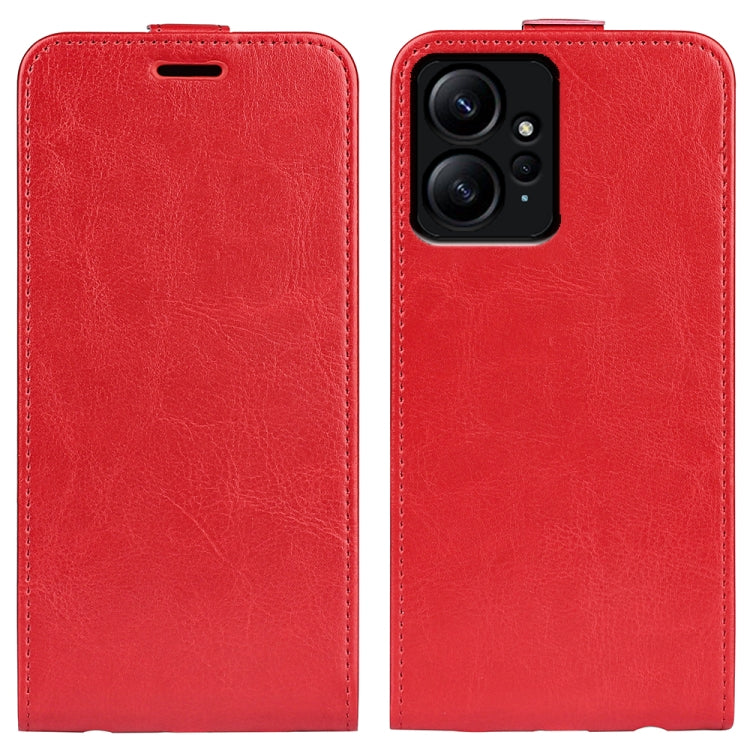 Per Xiaomi Redmi Note 12 4G Global R64 Custodia per telefono in pelle con vibrazione verticale, For Xiaomi Redmi Note 12 4G Global