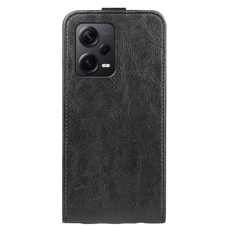 Per Xiaomi Redmi Note 12 Pro + Global R64 Custodia per telefono in pelle con vibrazione verticale, For Xiaomi Redmi Note 12 Pro+ Global