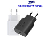 Caricabatterie 25W PD PPS USB-C compatibile Samsung