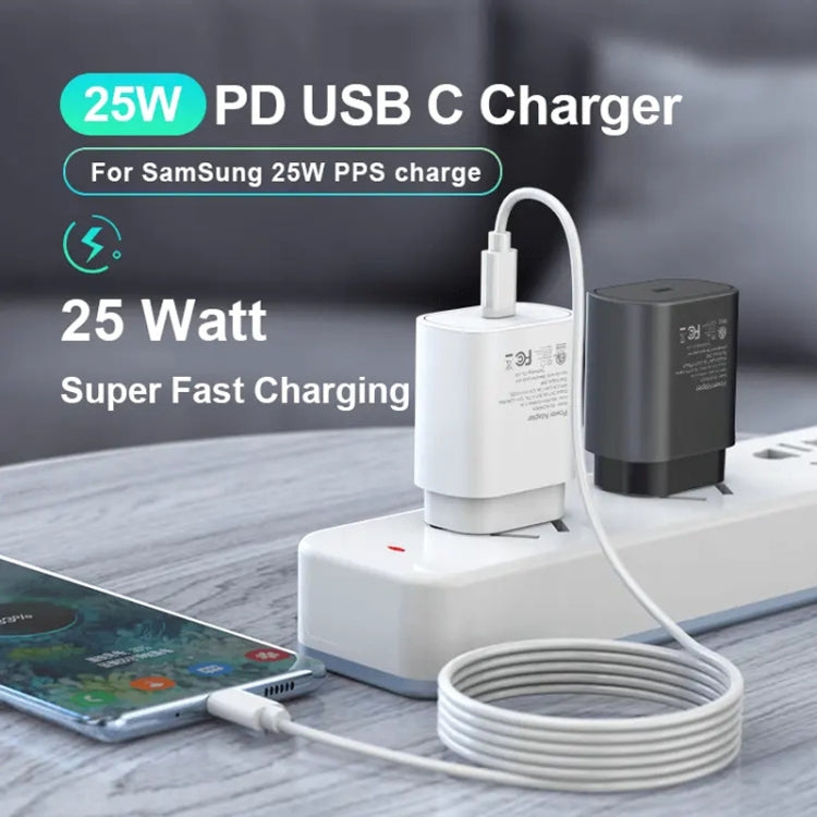 Caricabatterie 25W PD PPS USB-C compatibile Samsung