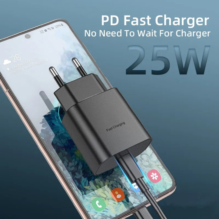 Caricabatterie 25W PD PPS USB-C compatibile Samsung