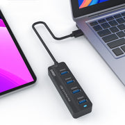 Onten 5305 Docking station HUB 4 in 1 USB 3.0 a 4 porte, 5305