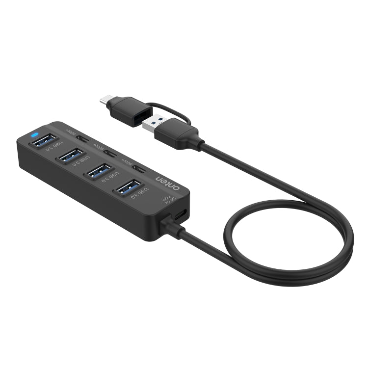 Hub USB 3.0 e Type-C 7 porte con funzione OTG