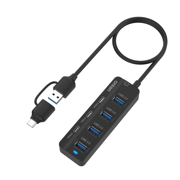 Hub USB 3.0 e Type-C 7 porte con funzione OTG