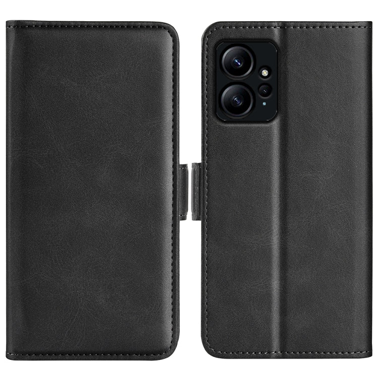 Per Xiaomi Redmi Note 12 4G Custodia per cellulare in pelle con vibrazione orizzontale con fibbia magnetica a doppio lato globale, For Xiaomi Redmi Note 12 4G Global