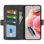 Per Xiaomi Redmi Note 12 4G Custodia per cellulare in pelle con vibrazione orizzontale con fibbia magnetica a doppio lato globale, For Xiaomi Redmi Note 12 4G Global