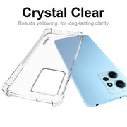 Per Xiaomi Redmi Note 12 4G Global ENKAY Custodia per telefono antiscivolo antiurto trasparente in TPU, For Xiaomi Redmi Note 12 4G Global