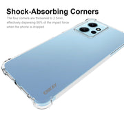 Per Xiaomi Redmi Note 12 4G Global ENKAY Custodia per telefono antiscivolo antiurto trasparente in TPU, For Xiaomi Redmi Note 12 4G Global