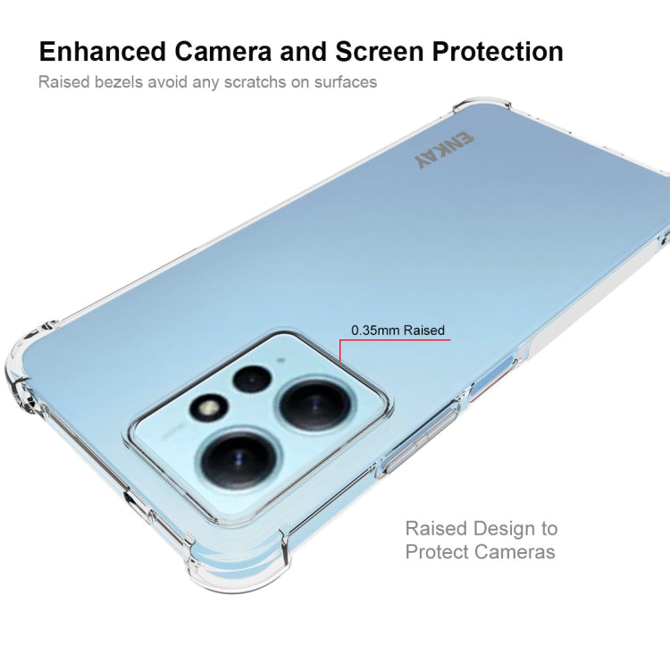 Custodia trasparente in TPU per Xiaomi Redmi Note 12 4G