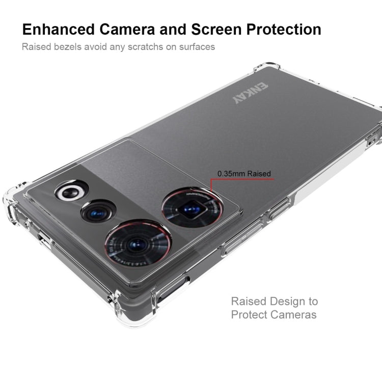Custodia trasparente TPU per ZTE Nubia Z50 Ultra 5G
