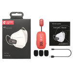 Yanmai K2 Mini microfono da bavero Bluetooth wireless
