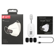 Yanmai K2 Mini microfono da bavero Bluetooth wireless