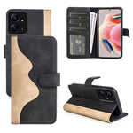 Per Xiaomi Redmi Note 12 4G Custodia per cellulare in pelle con cuciture orizzontali, For Xiaomi Redmi Note 12 4G