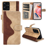 Per Xiaomi Redmi Note 12 4G Custodia per cellulare in pelle con cuciture orizzontali, For Xiaomi Redmi Note 12 4G