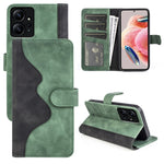 Per Xiaomi Redmi Note 12 4G Custodia per cellulare in pelle con cuciture orizzontali, For Xiaomi Redmi Note 12 4G