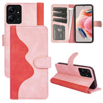 Per Xiaomi Redmi Note 12 4G Custodia per cellulare in pelle con cuciture orizzontali, For Xiaomi Redmi Note 12 4G
