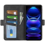 Per Xiaomi Redmi Note 12 Pro 5G Custodia per cellulare in pelle a vibrazione orizzontale con fibbia magnetica a doppio lato globale, For Xiaomi Redmi Note 12 Pro 5G Global