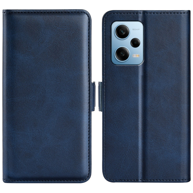 Per Xiaomi Redmi Note 12 Pro 5G Custodia per cellulare in pelle a vibrazione orizzontale con fibbia magnetica a doppio lato globale, For Xiaomi Redmi Note 12 Pro 5G Global