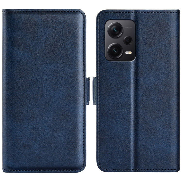 Per Xiaomi Redmi Note 12 Pro + Custodia per telefono orizzontale in pelle con fibbia magnetica a doppio lato, For Xiaomi Redmi Note 12 Pro+
