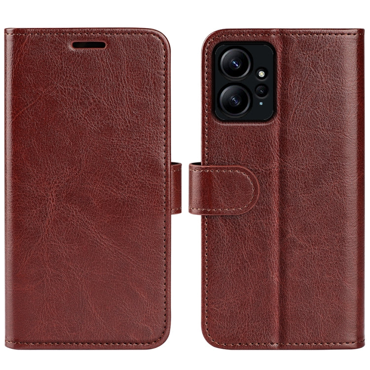 Per Xiaomi Redmi Note 12 4G Global R64 Custodia per cellulare in pelle a conchiglia orizzontale, For Xiaomi Redmi Note 12 4G Global