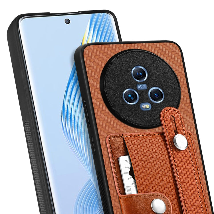 cassa posteriore del cinturino con custodia per cavalletto con slot per schede di coltellino, For Honor Magic5, For Honor X7A, For Honor X9A, For Xiaomi Poco X4 Pro 5G