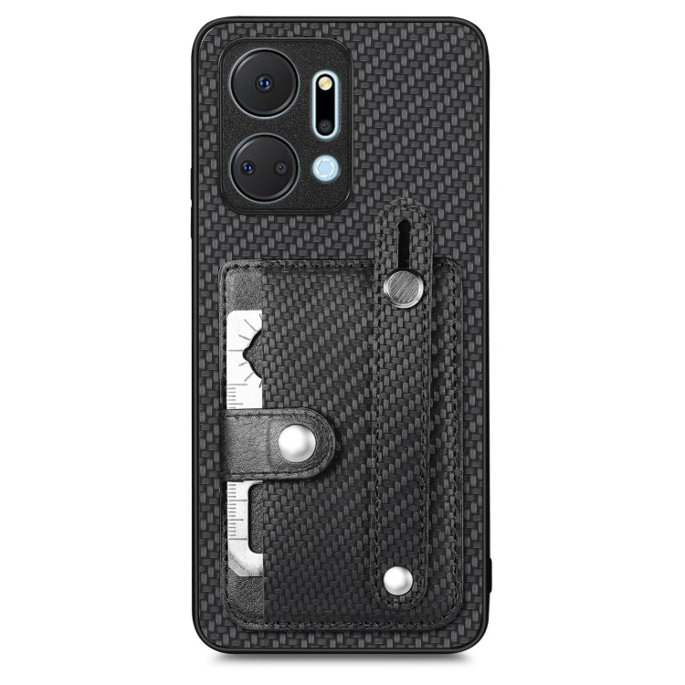 cassa posteriore del cinturino con custodia per cavalletto con slot per schede di coltellino, For Honor Magic5, For Honor X7A, For Honor X9A, For Xiaomi Poco X4 Pro 5G