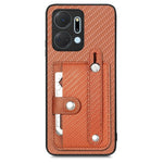 cassa posteriore del cinturino con custodia per cavalletto con slot per schede di coltellino, For Honor Magic5, For Honor X7A, For Honor X9A, For Xiaomi Poco X4 Pro 5G