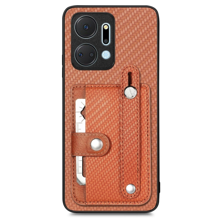 cassa posteriore del cinturino con custodia per cavalletto con slot per schede di coltellino, For Honor Magic5, For Honor X7A, For Honor X9A, For Xiaomi Poco X4 Pro 5G