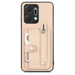 cassa posteriore del cinturino con custodia per cavalletto con slot per schede di coltellino, For Honor Magic5, For Honor X7A, For Honor X9A, For Xiaomi Poco X4 Pro 5G