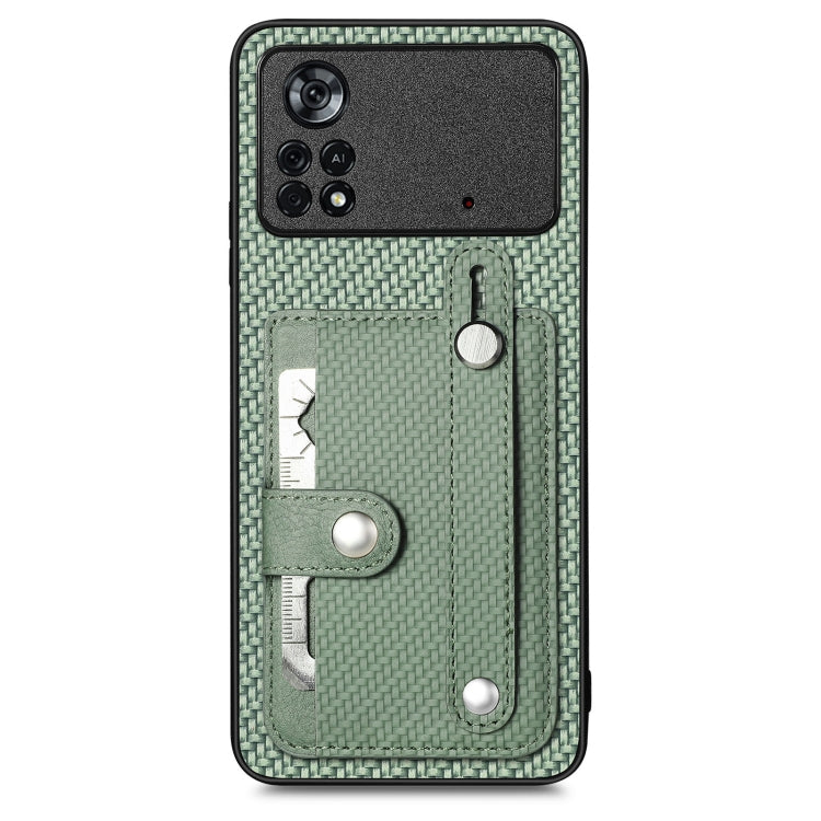 cassa posteriore del cinturino con custodia per cavalletto con slot per schede di coltellino, For Honor Magic5, For Honor X7A, For Honor X9A, For Xiaomi Poco X4 Pro 5G
