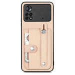 cassa posteriore del cinturino con custodia per cavalletto con slot per schede di coltellino, For Honor Magic5, For Honor X7A, For Honor X9A, For Xiaomi Poco X4 Pro 5G