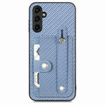 cassa posteriore del cinturino con custodia per cavalletto con slot per schede di coltellino, For Samsung Galaxy A34 5G