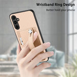 cassa posteriore del cinturino con custodia per cavalletto con slot per schede di coltellino, For Samsung Galaxy A34 5G
