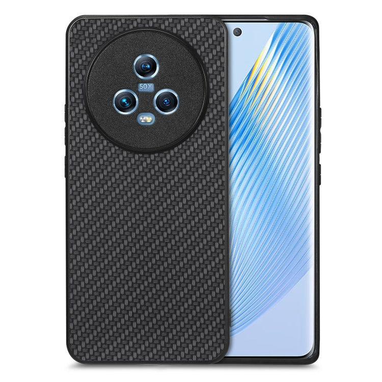 Cover posteriore in pelle con texture in fibra di carbonio, For Honor Magic5, For Honor X7A, For Honor X9A, For Xiaomi Poco X4 Pro 5G