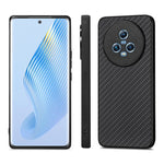 Cover posteriore in pelle con texture in fibra di carbonio, For Honor Magic5, For Honor X7A, For Honor X9A, For Xiaomi Poco X4 Pro 5G