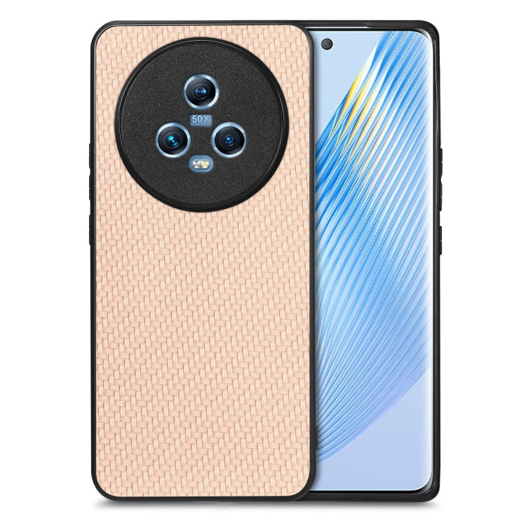 Cover posteriore in pelle con texture in fibra di carbonio, For Honor Magic5, For Honor X7A, For Honor X9A, For Xiaomi Poco X4 Pro 5G