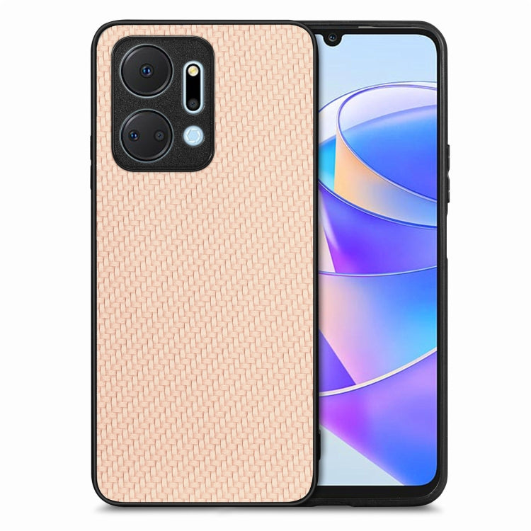 Cover posteriore in pelle con texture in fibra di carbonio, For Honor Magic5, For Honor X7A, For Honor X9A, For Xiaomi Poco X4 Pro 5G